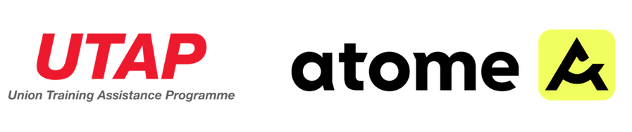 Atome and Utap Logo